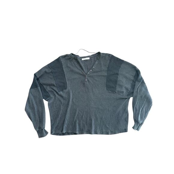 NWT Free People We The Free Black Cotton Blend Jumper Sweater Size Size Small - Picture 1 of 6